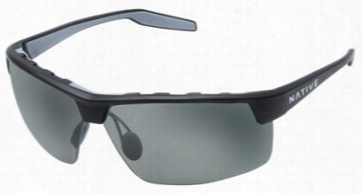 Native Eyewear Hardtop Ultra Xp Polarized Sunglasses W/ Interchangeable Lenses - Apshalt/gra, Sportflex