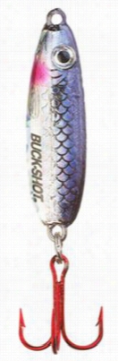 Northland Fishhing Tackle Buck-shot Raftle Spoon - 1/8 Oz - Silver Shinr