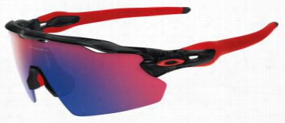 Oakley Radar Ev Pitch Unglasses - Matte Black Ink/oo Red Iridium Mirror