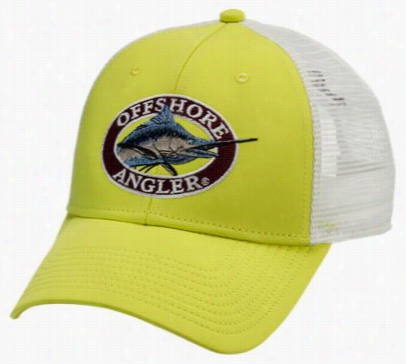 Offshore Angler Mesh Back Performance Ccap - Lime