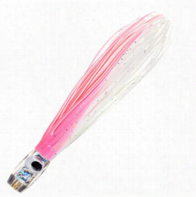 Offshore Angler Rigger Cup Jr. Trolling Lure - 8' - Clear Head-pink/white