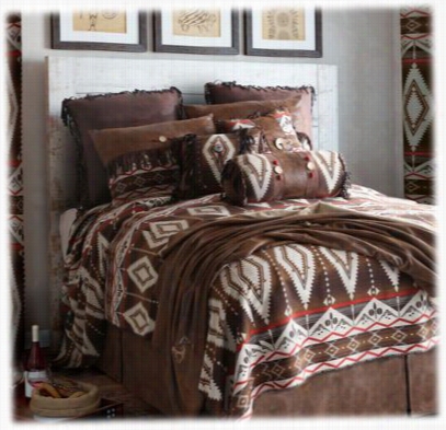 Pecso Trail Bedding Collection Comforter Set  - 4p C Bed Set - Twin