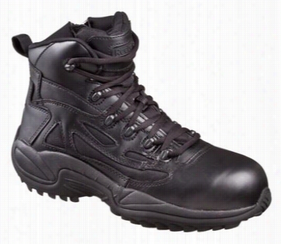 Reebok Rapiid Response Rbs Ide-zip Safety Toe Tactical Work Boots For Men - Black - 10m