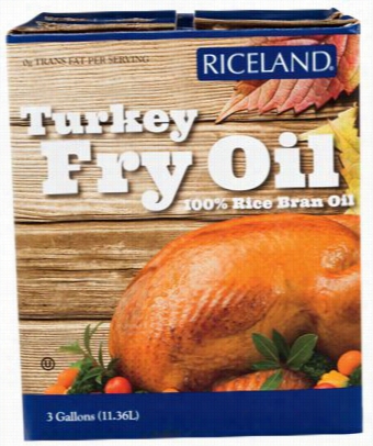 Riceland Ice Bran Fish Fry Oil - 3 Gallon