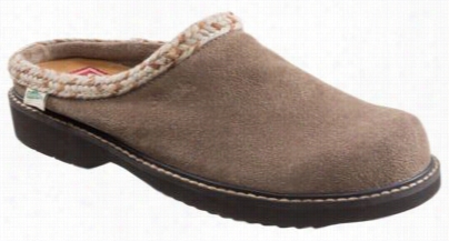 Simplee Large Room Ie Suede Clogs For Ladies - 10  M