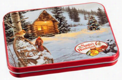 Snowy Cabin Gift Card Tin