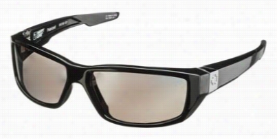Spy Dirty Mo Polarized Sunglasses - Black/grey With Black Mirror
