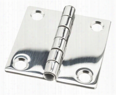 Stainless Steel Cask Hinge - 2' X 2' X 1/16'