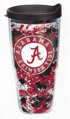 Tervis Tumbler Ollegiate Splatter Insulated Wrap With Lid - University Ofalabama