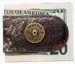 Mossy Oak Break-Up Leather Money Clip