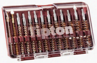 Tipton 13-piece Brohze Rifle Bore Brush Set