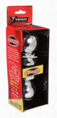 Trimax Ddouble Tow Ball - Chrome