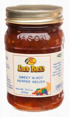 Uncle Buck's Sweet 'n Hot Pepper Relihs