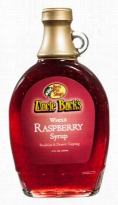 Uncle Buck's Whole Raspberry Syrup