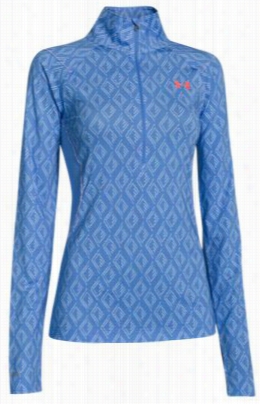 Under Armour Iso-chill Meridian 1/2-zip Pullover For Ladies - Picasso Blue - L