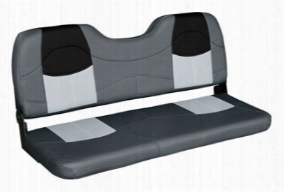 Wise Blast Off Tkur Series 48' Boat Bench Seat - Wd 1495 - Charcoal/grye/black