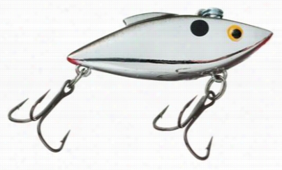 Bill Lewis Rat-l-trap Tiny Trap - Chrome/wicked B Ack