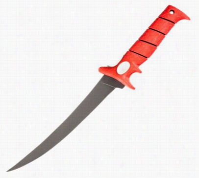 Bubba Blade Tapered Blade Flex  Fillet Kniife - Red - 7'