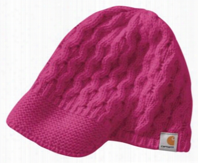 Carhartt Tomboy Visor Hat For Ladies - Tulip Pink