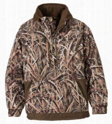 Drake Waterf Owl Systems Mst Fleece-lined Pullover 2.0 For Men - Mossy Oak Shadow Grass Blades - M