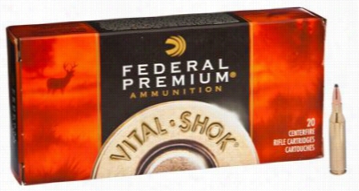 Federal Premium Vital-shok Sieragameking Centerfire Rifle Cartridgess - .243 Winchesrer - 100 Grain