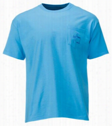 Guy Harvey Nitro T-shirt For  Men - Aquatic Azure -