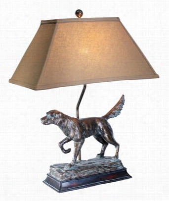 Hunting Dog Table Lamp