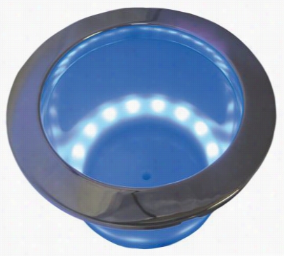 Itc Soldier  Led Lighted Stainless Steel Rim Drink Holder