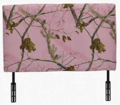 Kidz World Camo Twin Headboards For Kids - Realtree Ap Colors Pink