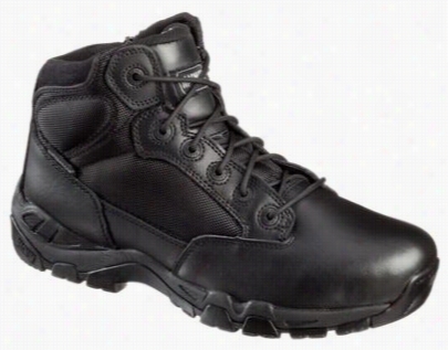 Magnum Viper Pro 5.0 Waterproof Side Zip Tactical Boots For Men - Black - Wide - 10.5