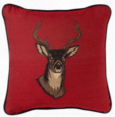 Marshfield Buck Accent Pillow