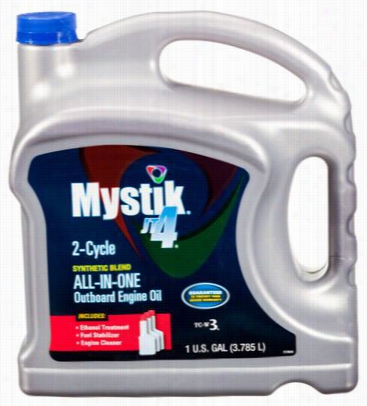 Mystik Jt-4 All-in-one Outboard Engine Oil