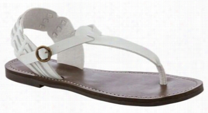 Natural Reflections Ginny Sandals For Ladies -  White - 6