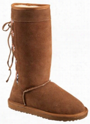 Natural Ef Lections Tera Tall Boots For Ladies - Chestnut  7m