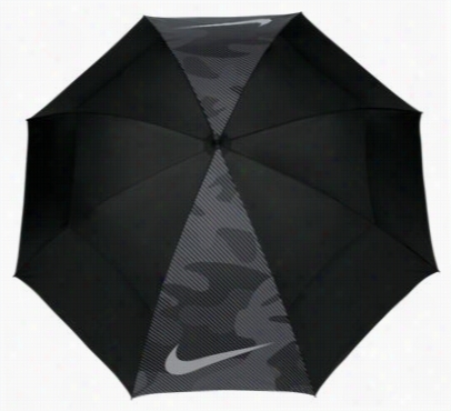 Nike 62' Windsheer Lite Umbrella - Black/silvver/dark Grey