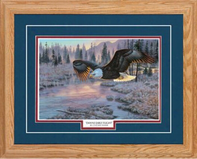 Northern Promotions Framed Cunning  - Dawn's Earlg Fleeing By Cynthie Fisher