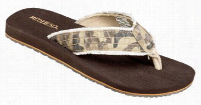 Redhead Airbrne Camo Thong Sandals For Men - 11 M