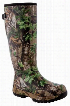 Redhead Guide Camo Rubber Boots For Men - Realtree Xtra Green - 10 M