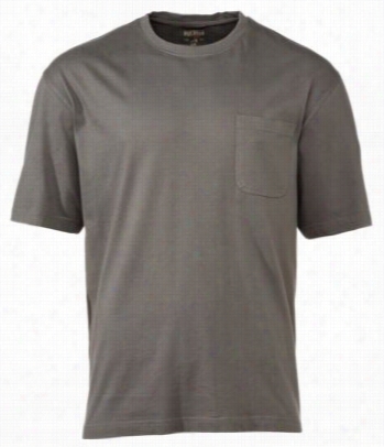 Redhead Short Sleeve Pocket T-shirts For Men - Gunmetal - 3xl