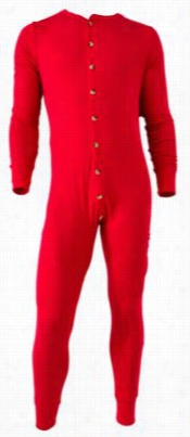 Redhead Union Suit For Men - Red - S