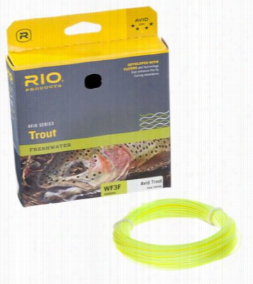 Rio Avid Trout Wf Fly Line - Wf4f