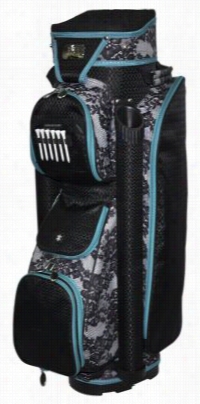 Rj Sports Laci Cart Golf Bag For Ladies - Black