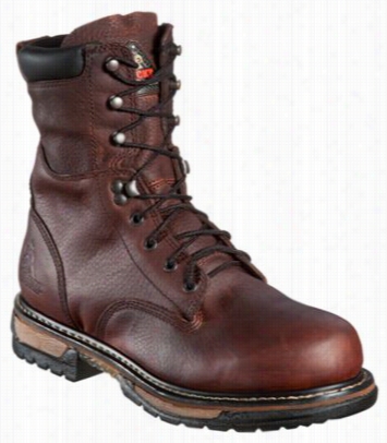 Rocky Ironcald Waterproof Work Boots For Men - 9 M