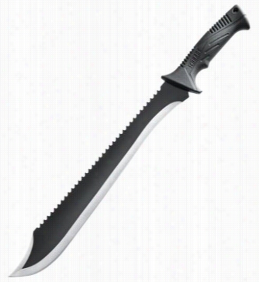 Schrade Mach 2 Full Tang Machete - Black