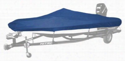 Select Fit Hurricane Boat Covers For Pro Basw Boats With Outboard - Blue - 15'6' To 16'5'