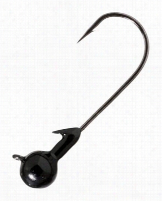 Str Ike King Tour Grde Round Jighead - 1/4 Oz. - Black