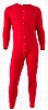 RedHead Union Suit for Men - Red - S