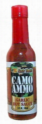 Uncle Buck's Camo Ammo Garlic Hot Sauce