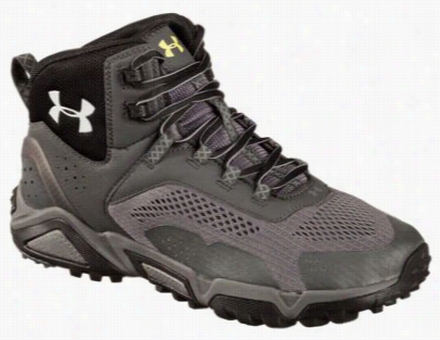 Under Armour Glenrock Mid Hiking Boots For  Men - Steel/shadow/sonic Yellow - 12m