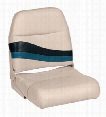 Wise Premmier Seriess Pontoon Furnituer - Boat Seat - Plaitnumn/avy/coblat